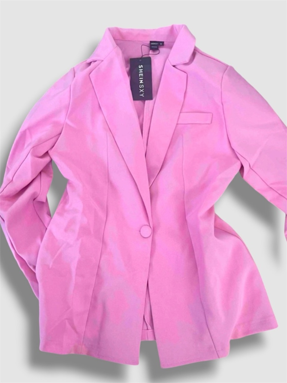 Pink Tailored Blazer & Short Set - XS & M - Picture 8 of 12
